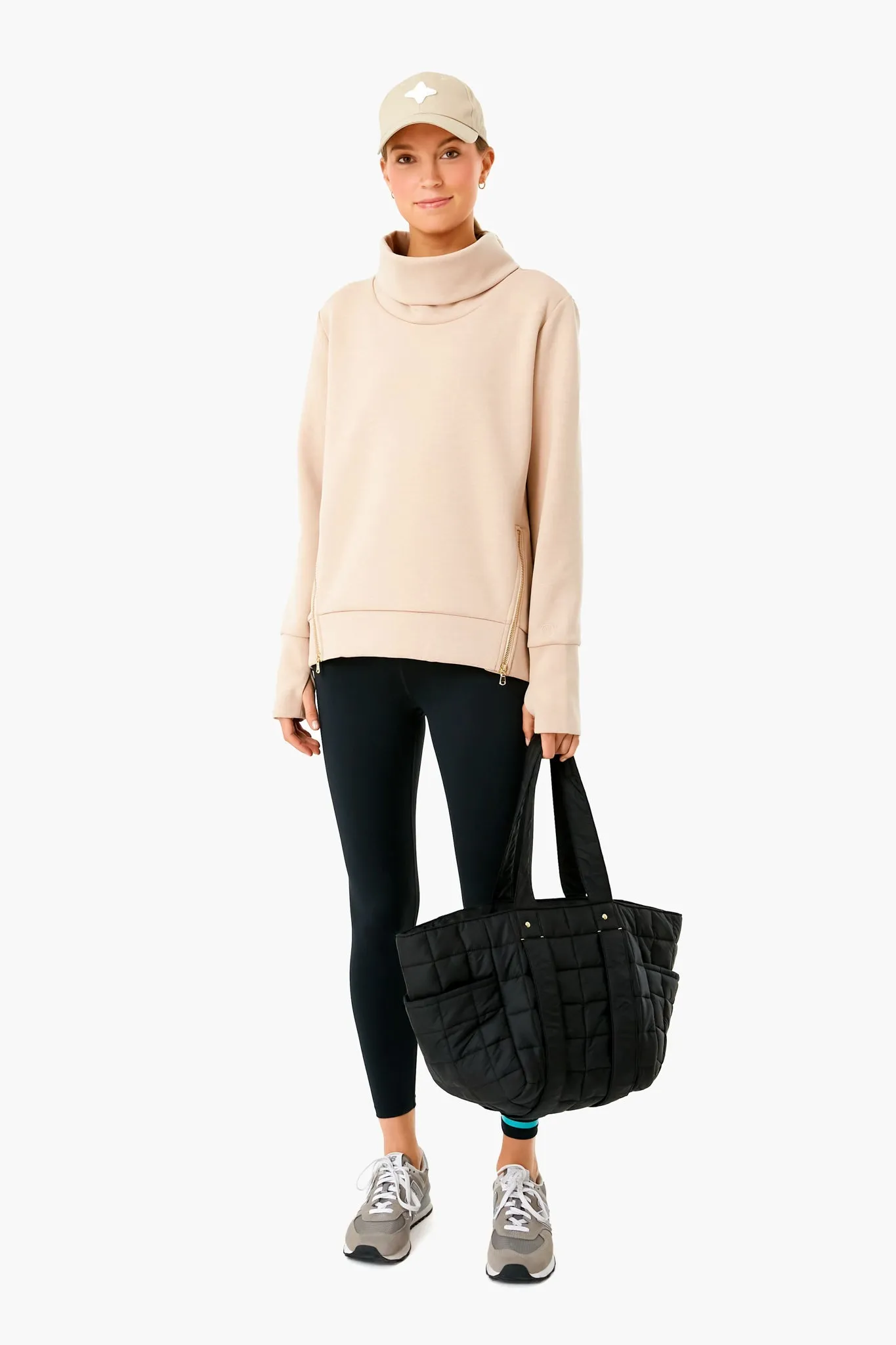 Heather Camel Everyday Pullover