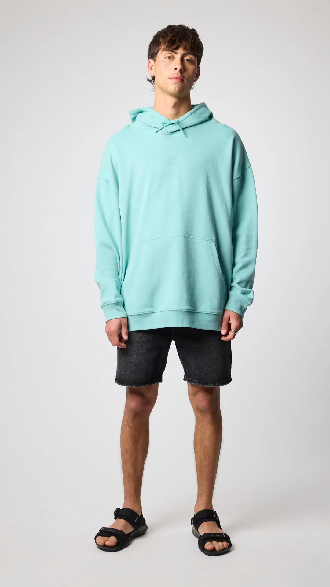 HOODIE BONFIRE ACQUA