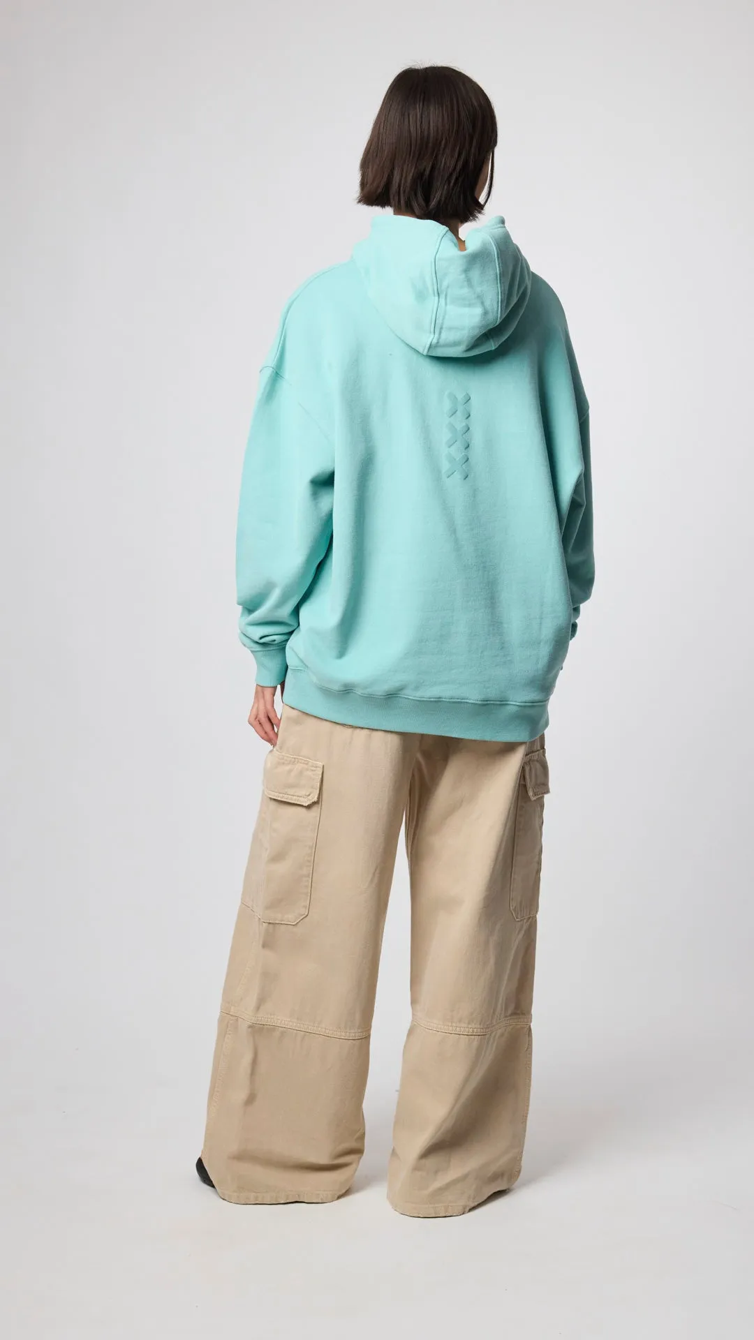 HOODIE BONFIRE ACQUA