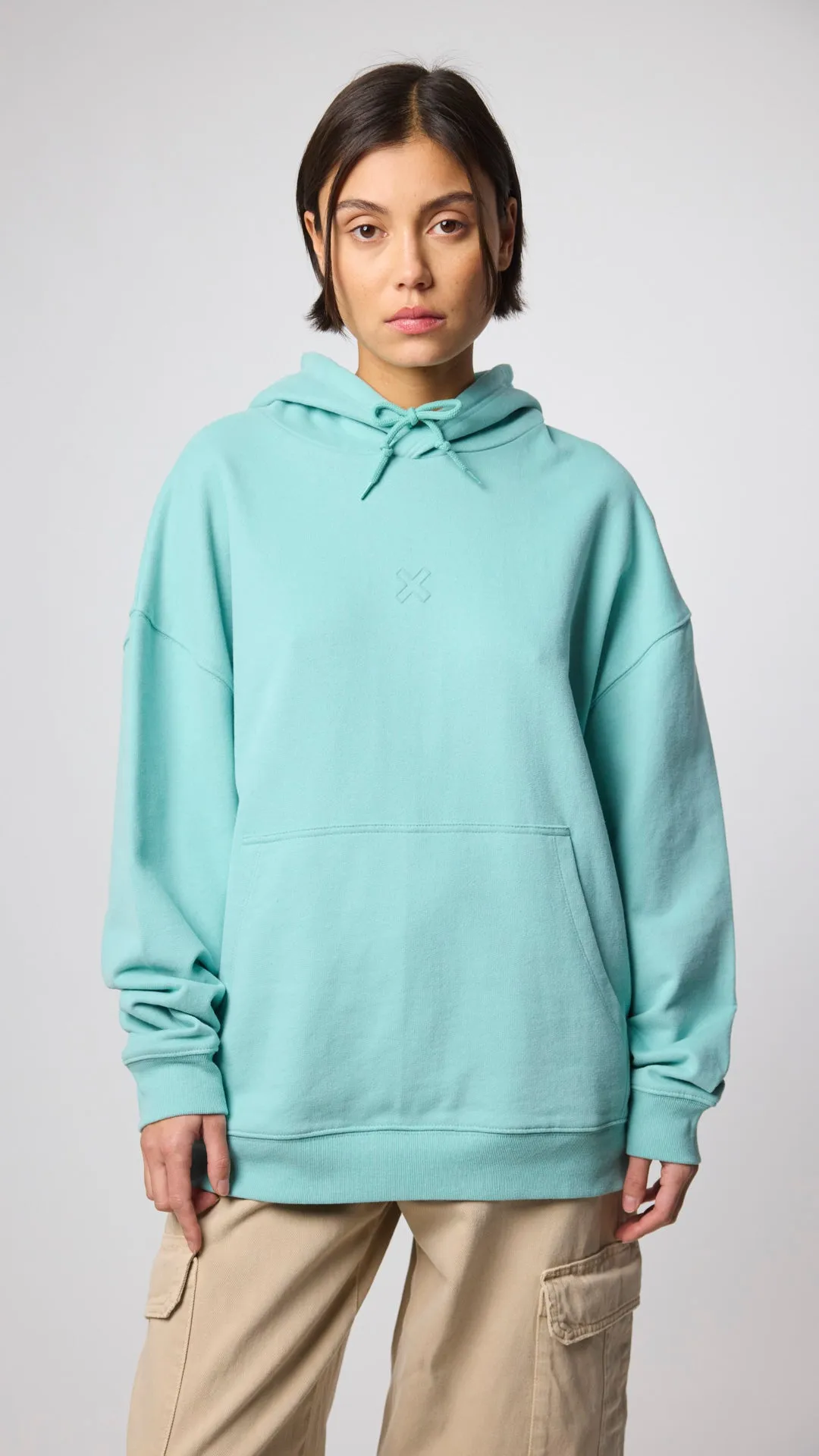 HOODIE BONFIRE ACQUA
