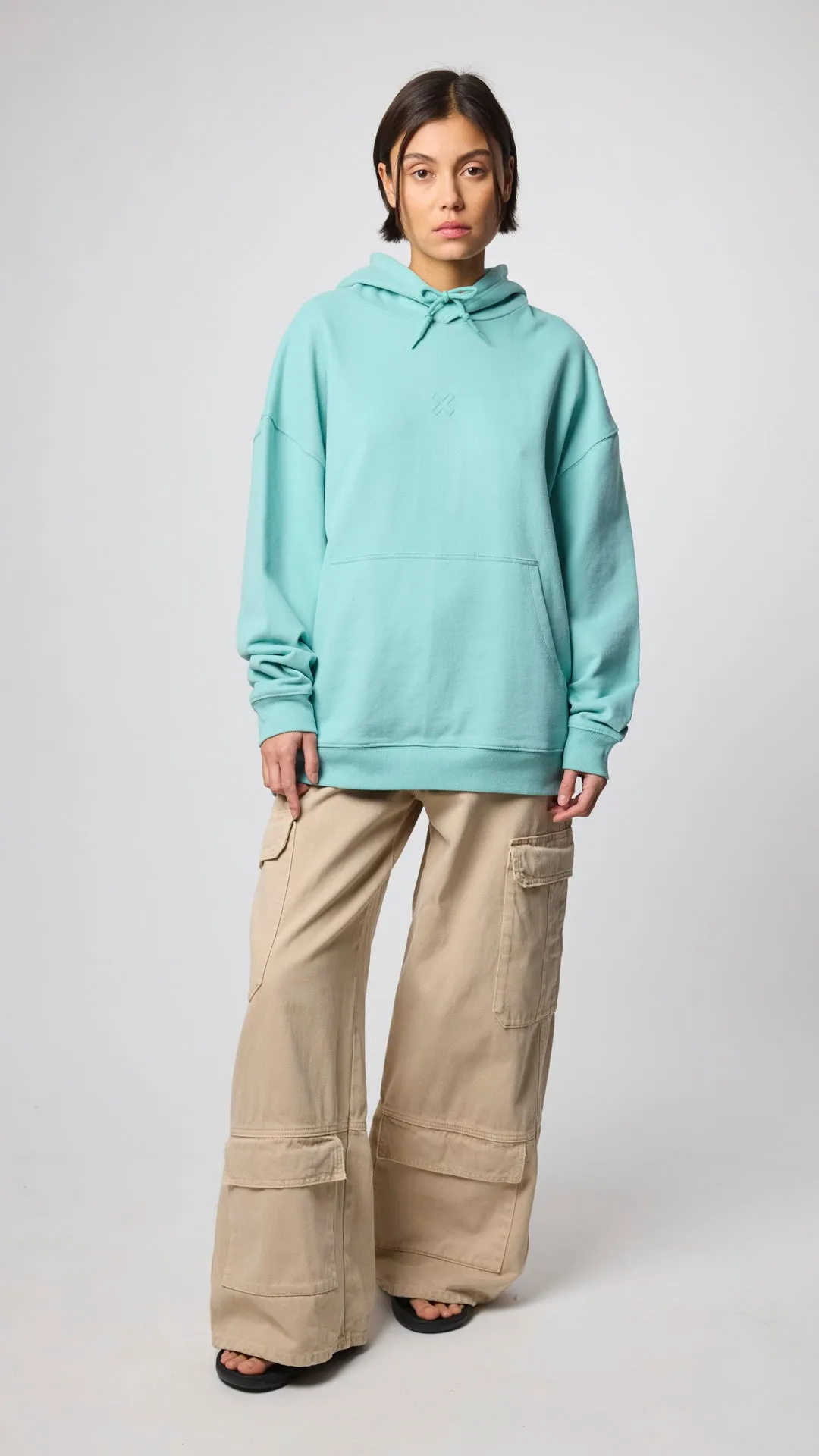 HOODIE BONFIRE ACQUA