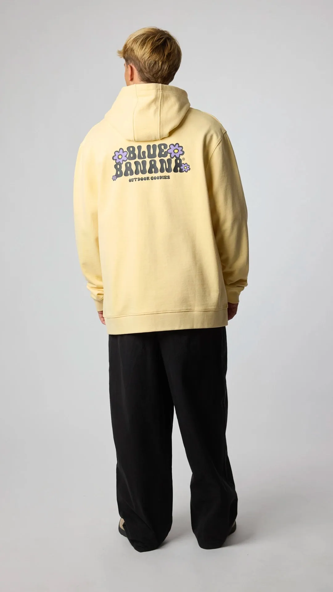 HOODIE FULL ZIP HARDY LIGHT YELLOW