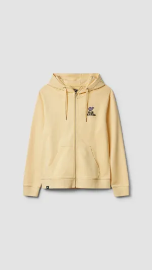 HOODIE FULL ZIP HARDY LIGHT YELLOW
