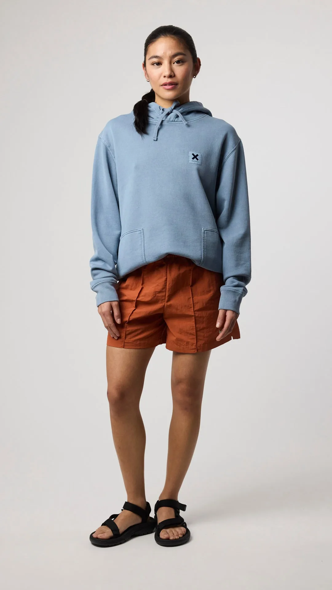 HOODIE ICONIC SKY BLUE
