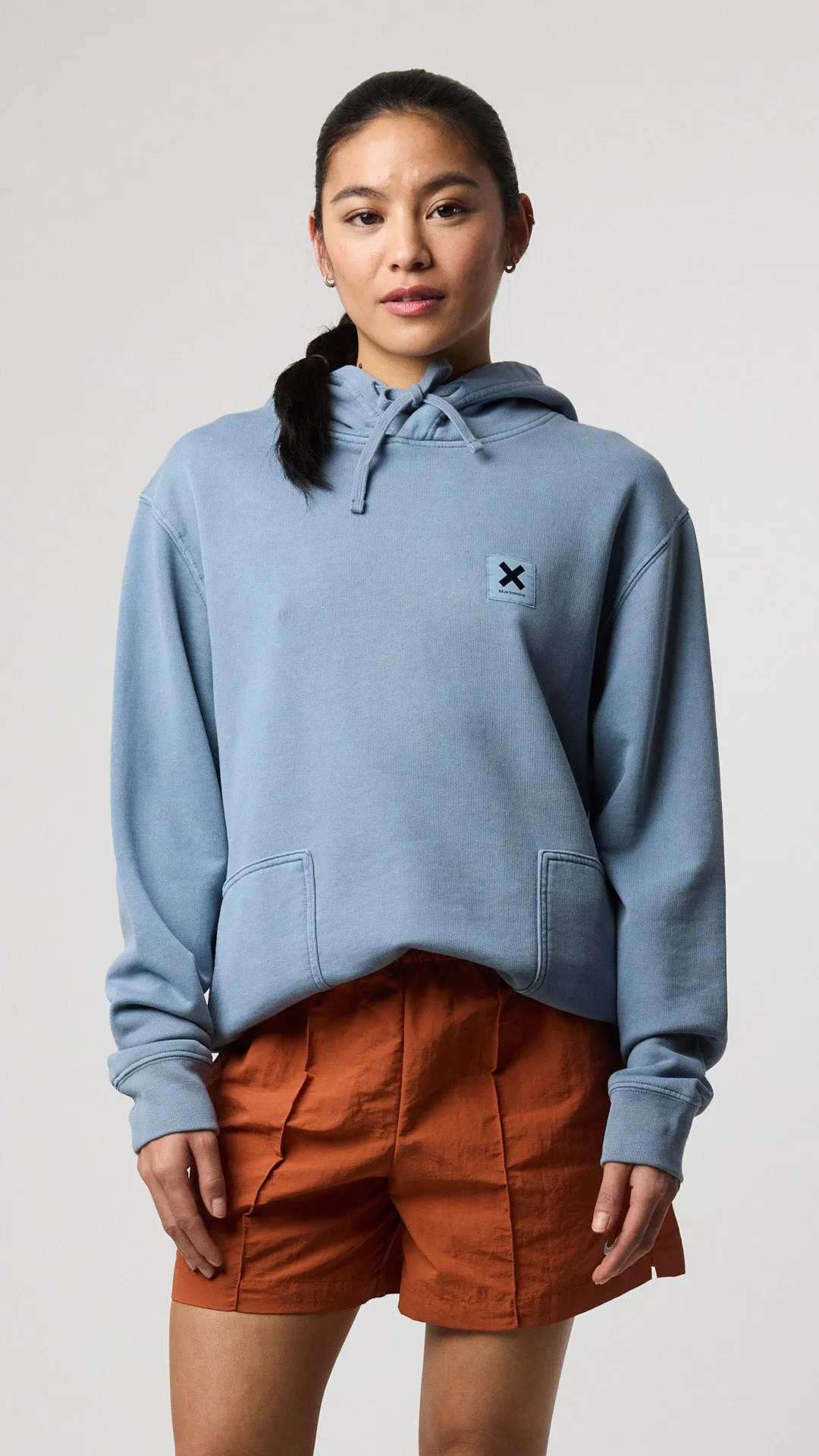 HOODIE ICONIC SKY BLUE