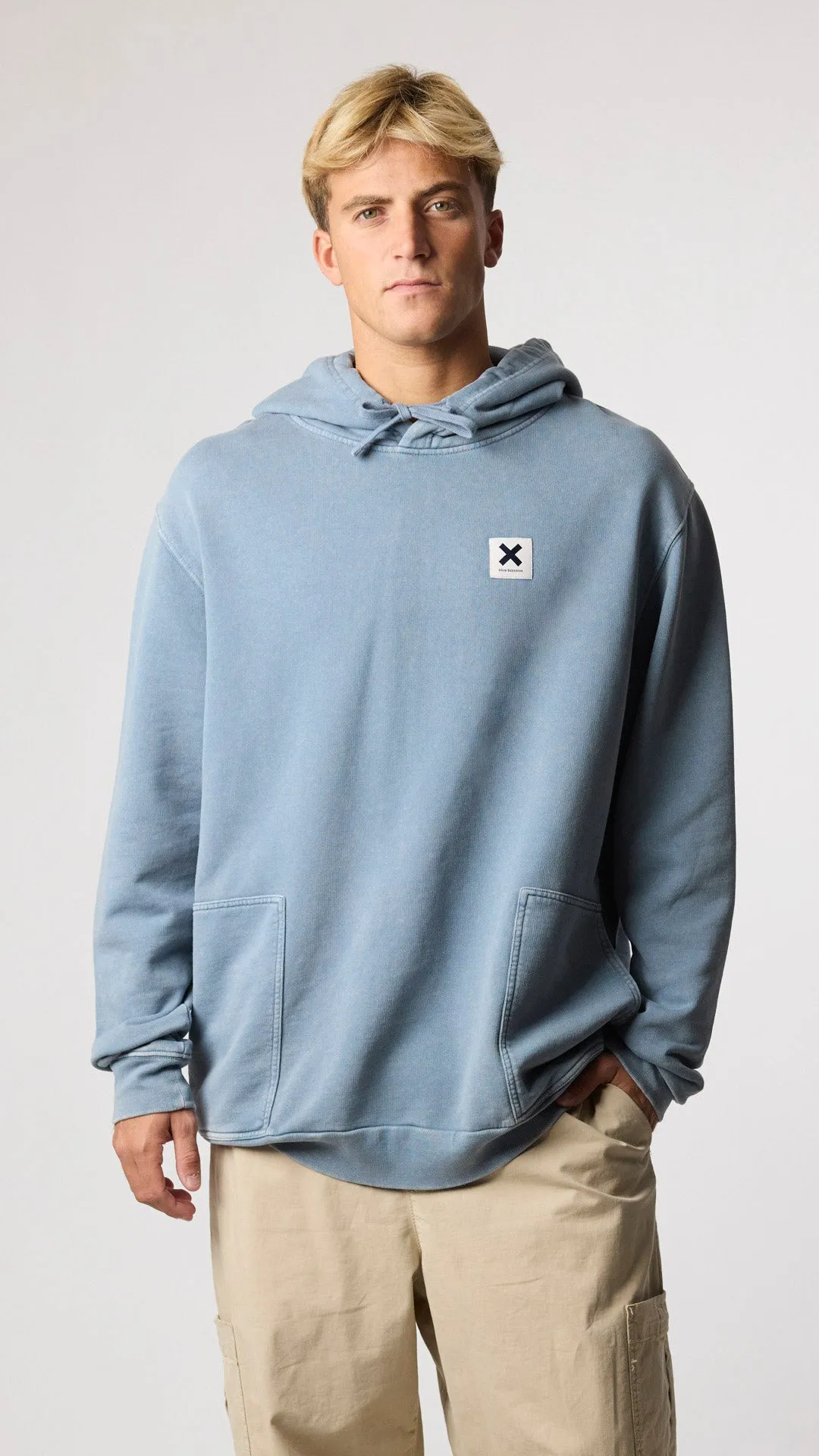 HOODIE ICONIC SKY BLUE