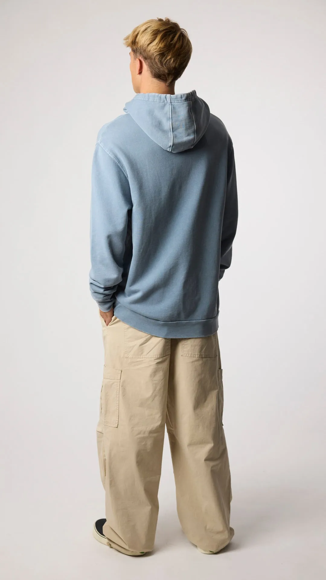 HOODIE ICONIC SKY BLUE