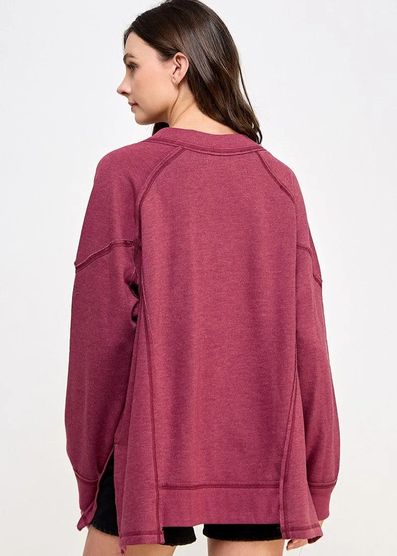 I'm Yours Sweatshirt | Berry