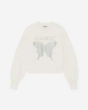 Isoli Butterfly Sweatshirt - Egret