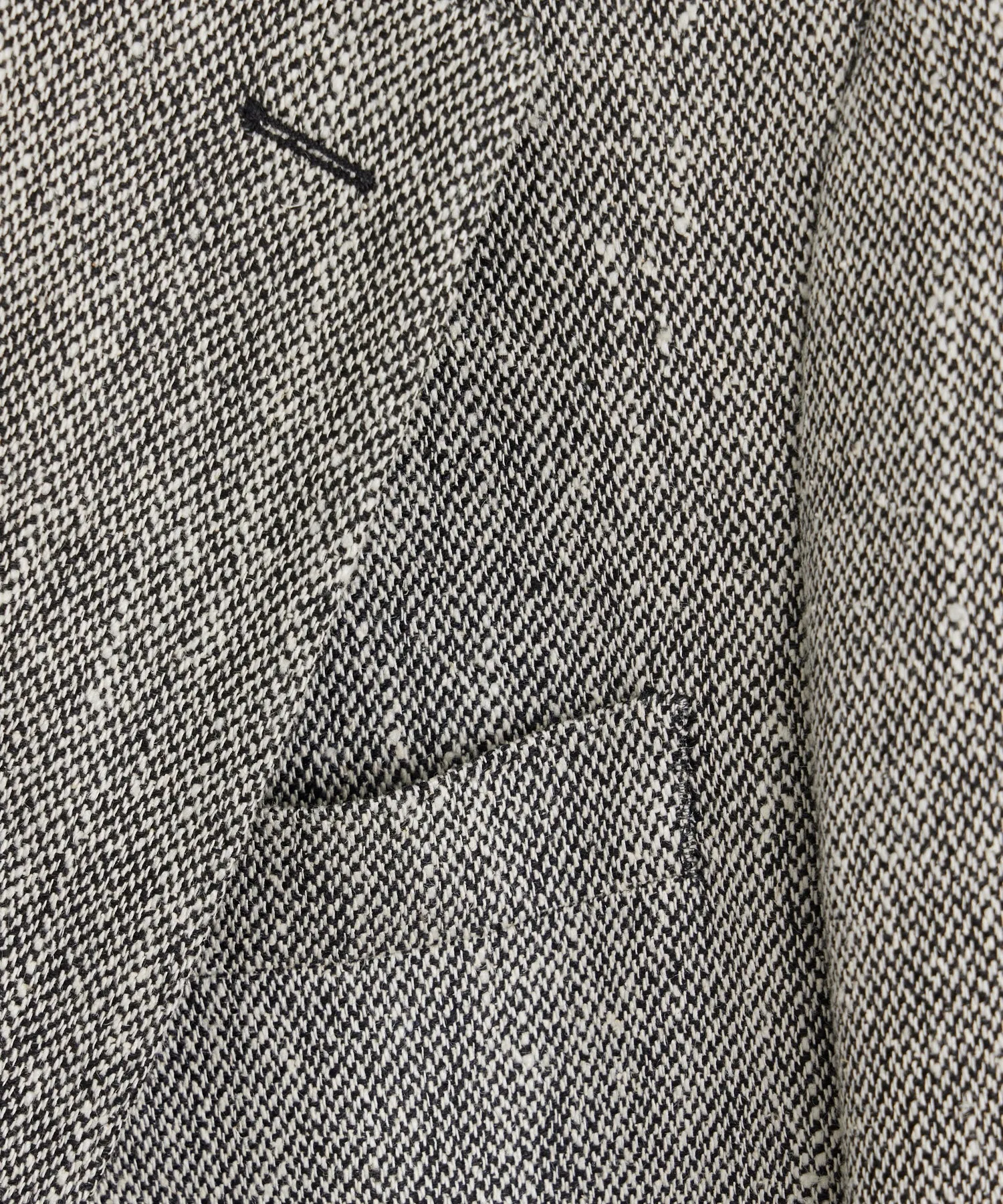 Italian Silk Linen Madison Suit in Grey