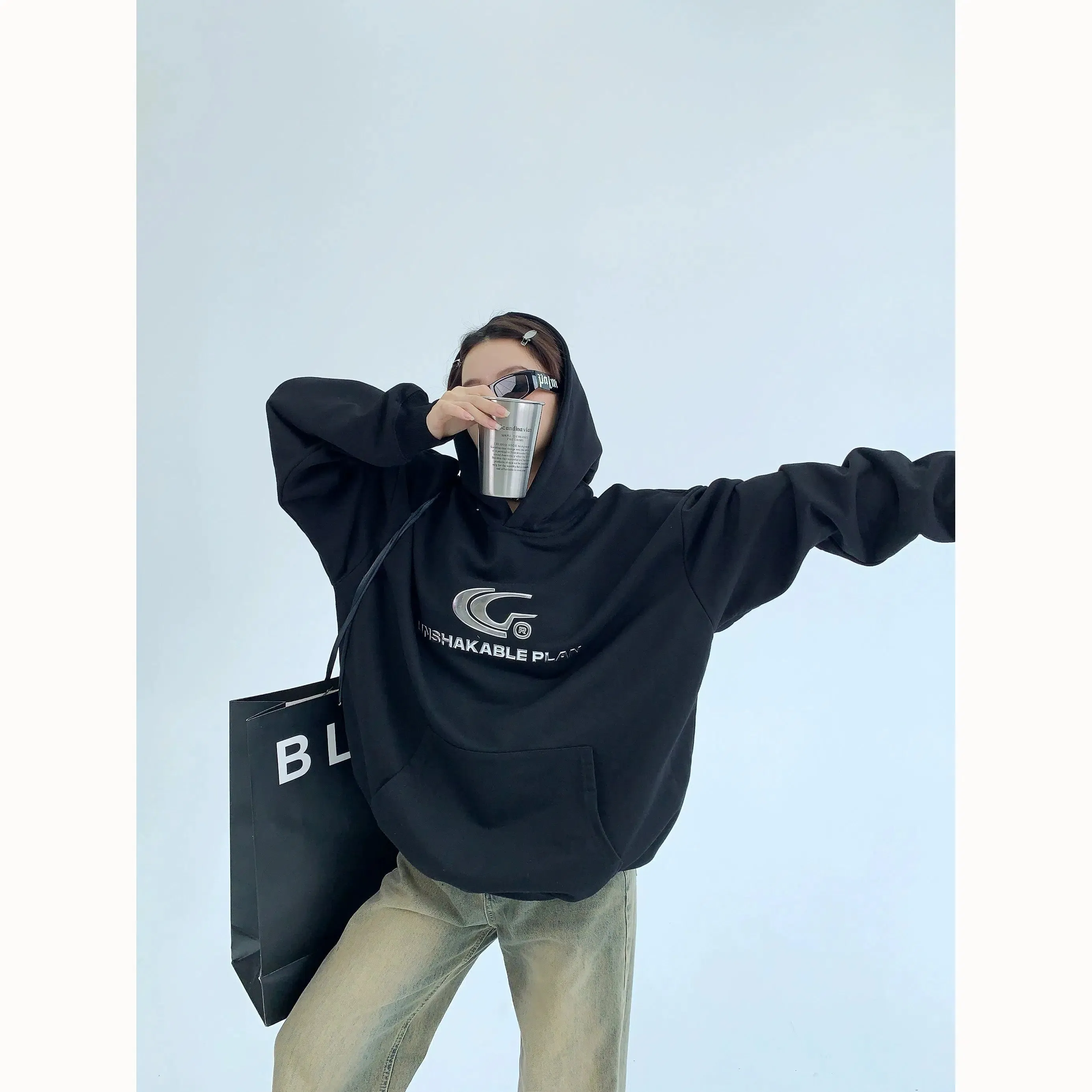 Kangaroo Pocket Oversized Hoodie