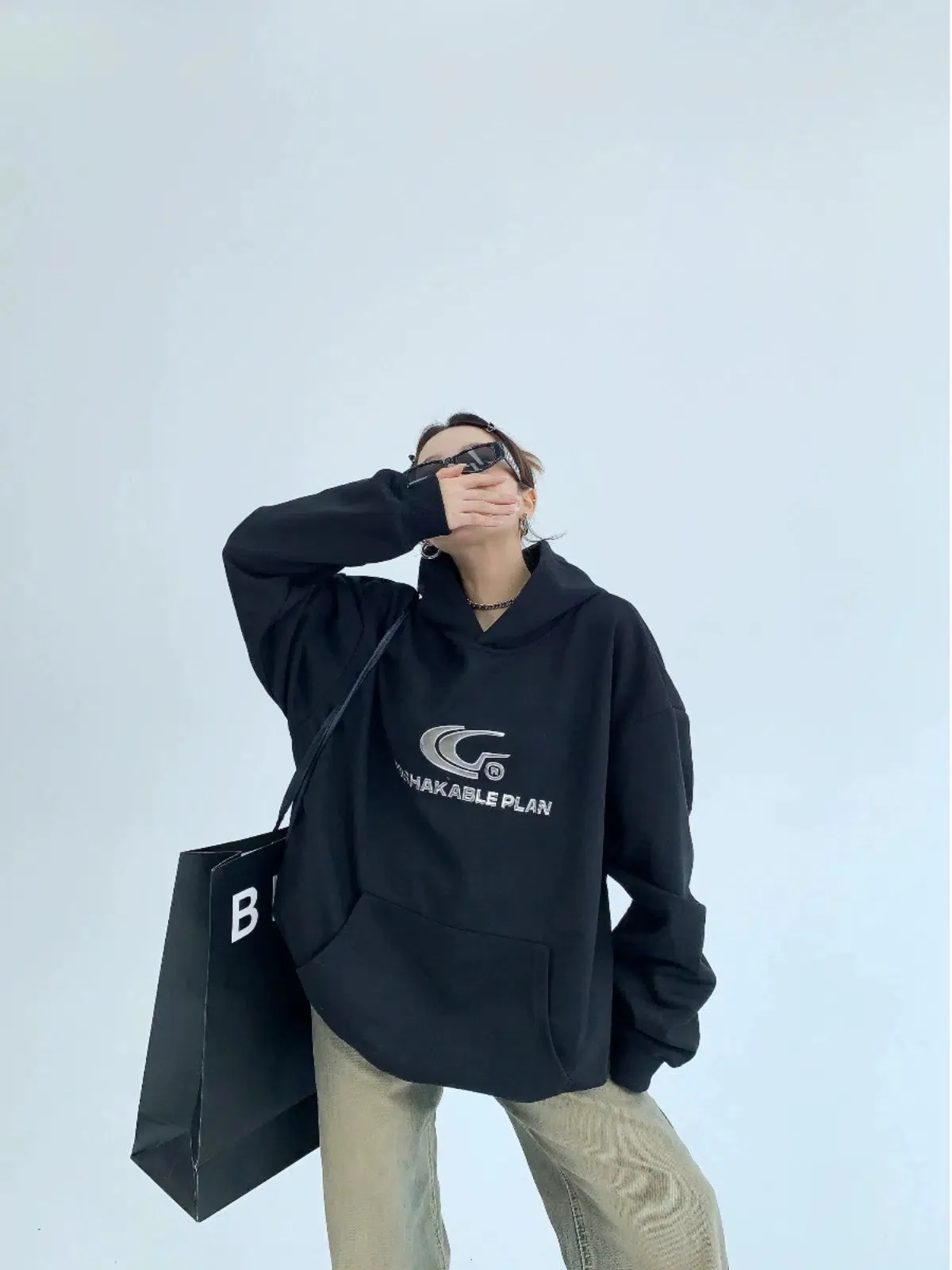 Kangaroo Pocket Oversized Hoodie