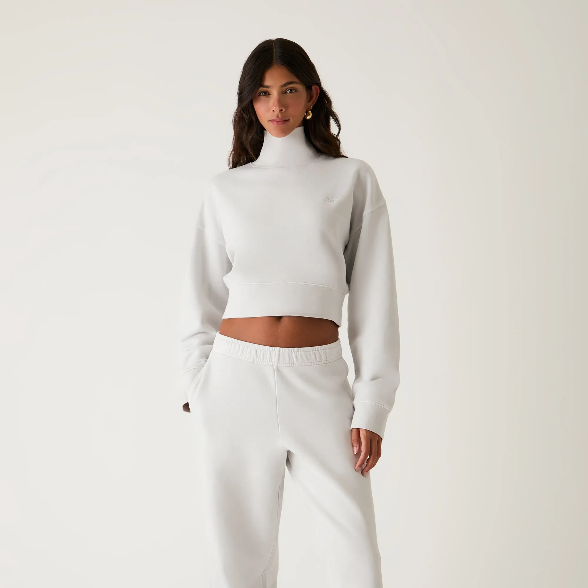 Kith Women Maryn Cropped Turtleneck - Cirrus