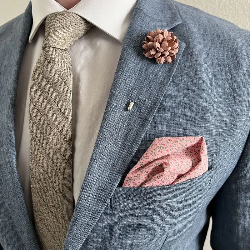 Lapel Pin - Hyacinth Buds Blush