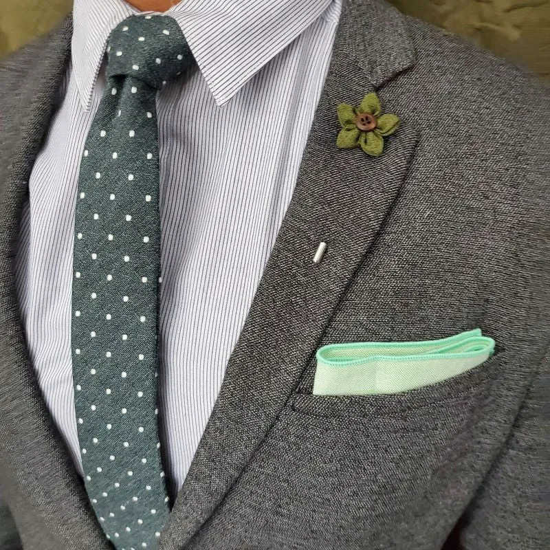 Lapel Pin - Wildflower OD