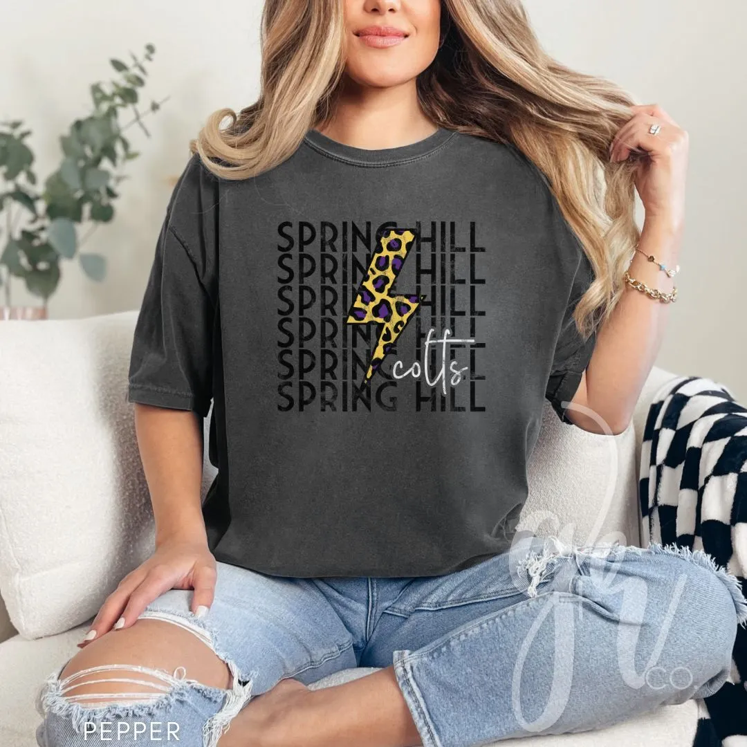Leopard Bolt Colts (Tees Sweatshirts)