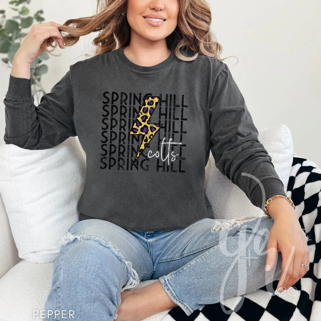 Leopard Bolt Colts (Tees Sweatshirts)