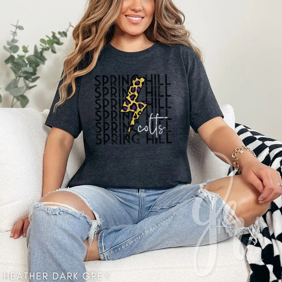 Leopard Bolt Colts (Tees Sweatshirts)