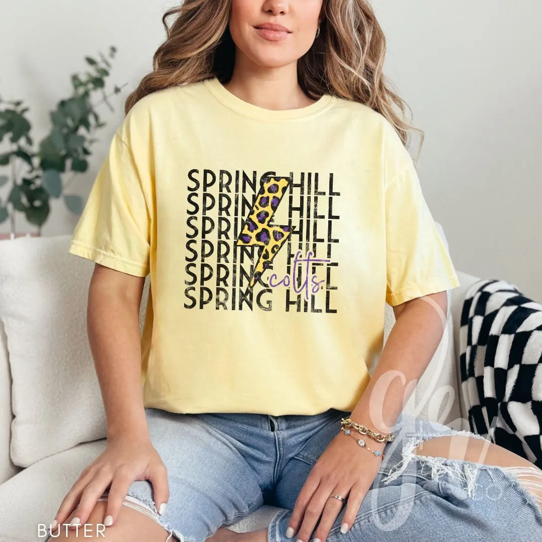 Leopard Bolt Colts (Tees Sweatshirts)