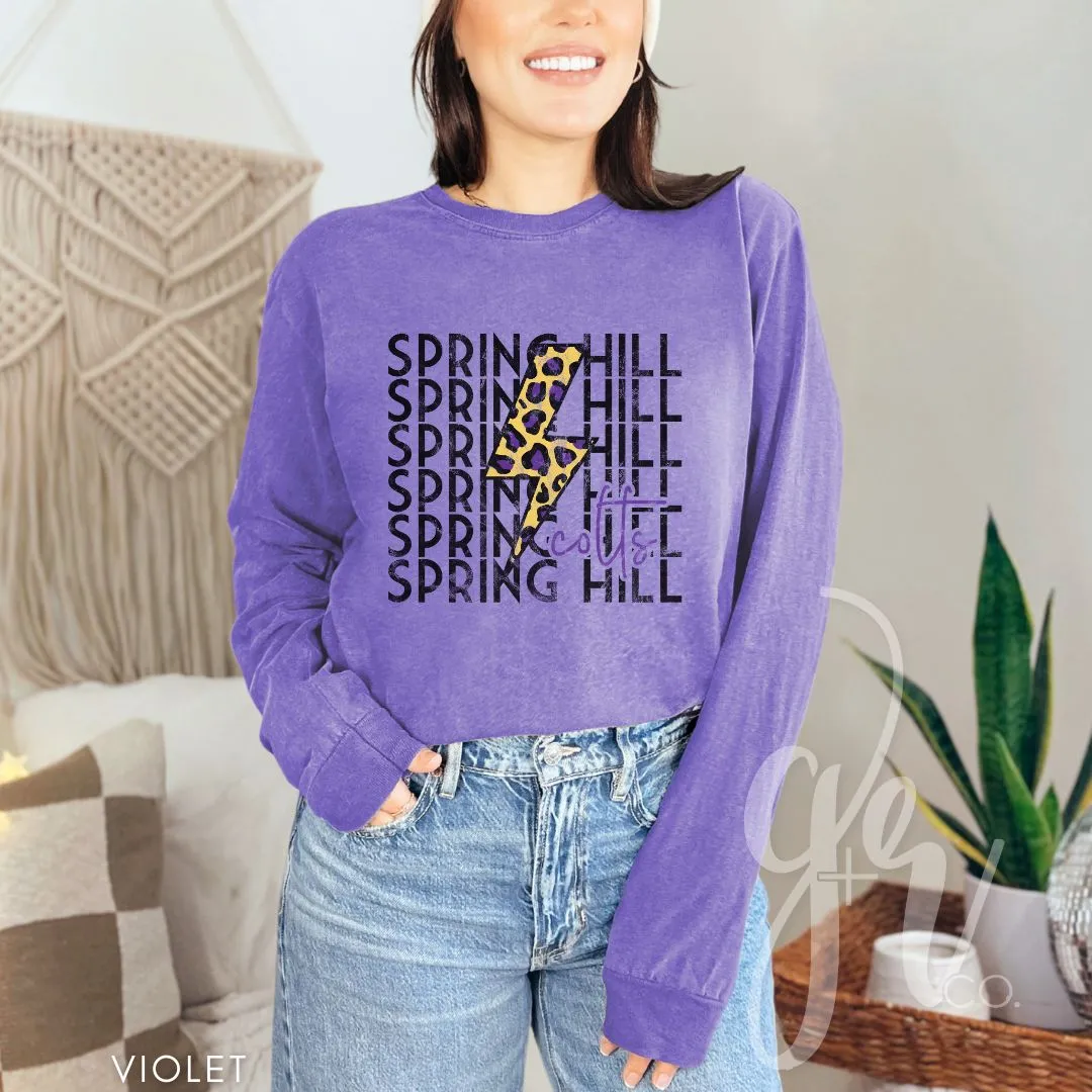 Leopard Bolt Colts (Tees Sweatshirts)