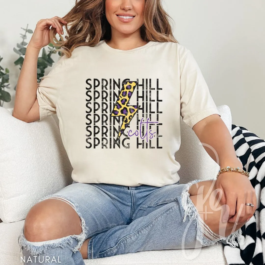 Leopard Bolt Colts (Tees Sweatshirts)