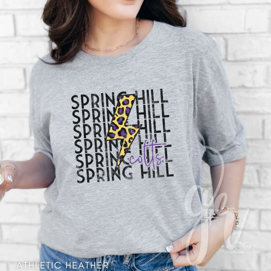 Leopard Bolt Colts (Tees Sweatshirts)