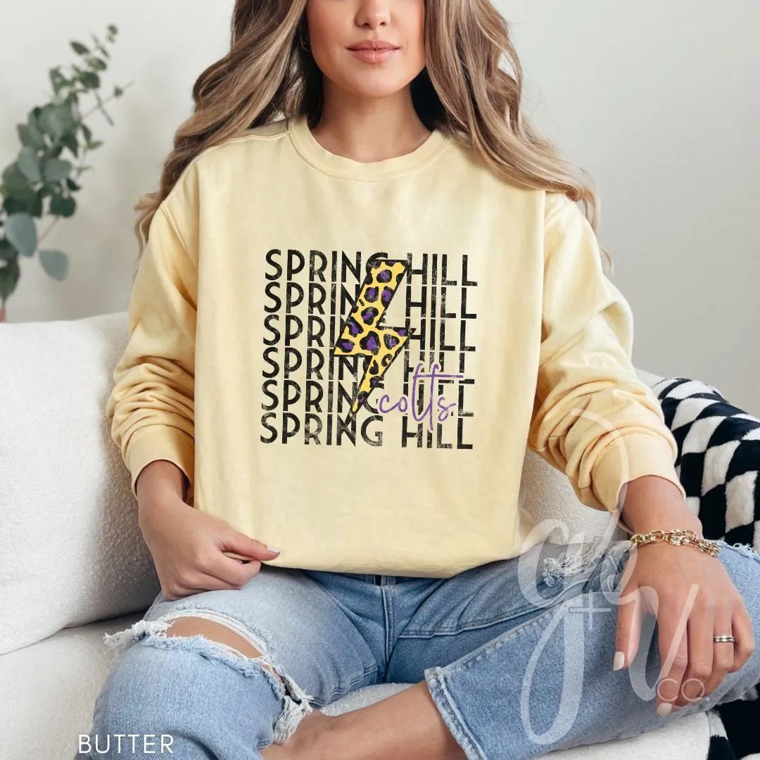 Leopard Bolt Colts (Tees Sweatshirts)