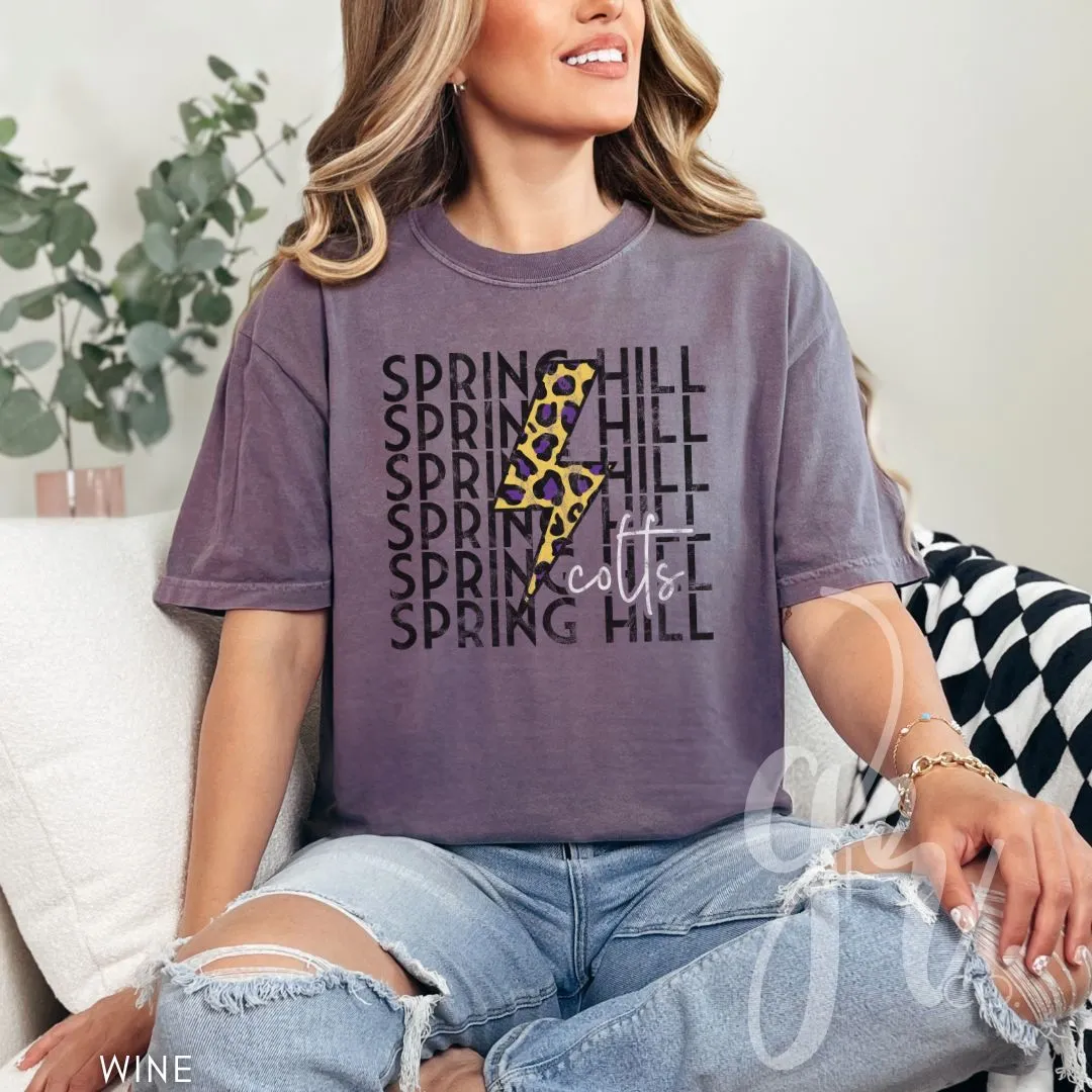 Leopard Bolt Colts (Tees Sweatshirts)