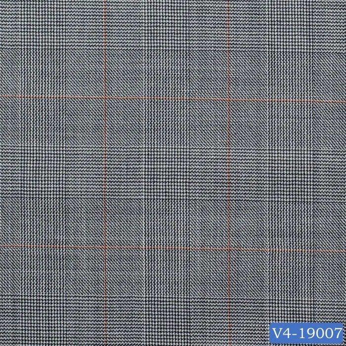 Light Grey Prince of Wales Check Regular Suit