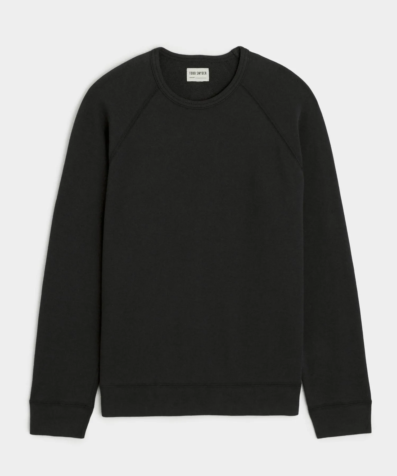 Lightweight Terry Cloth Crew