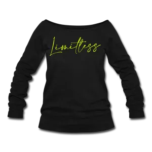 Limitless Women's Wideneck Sweatshirt