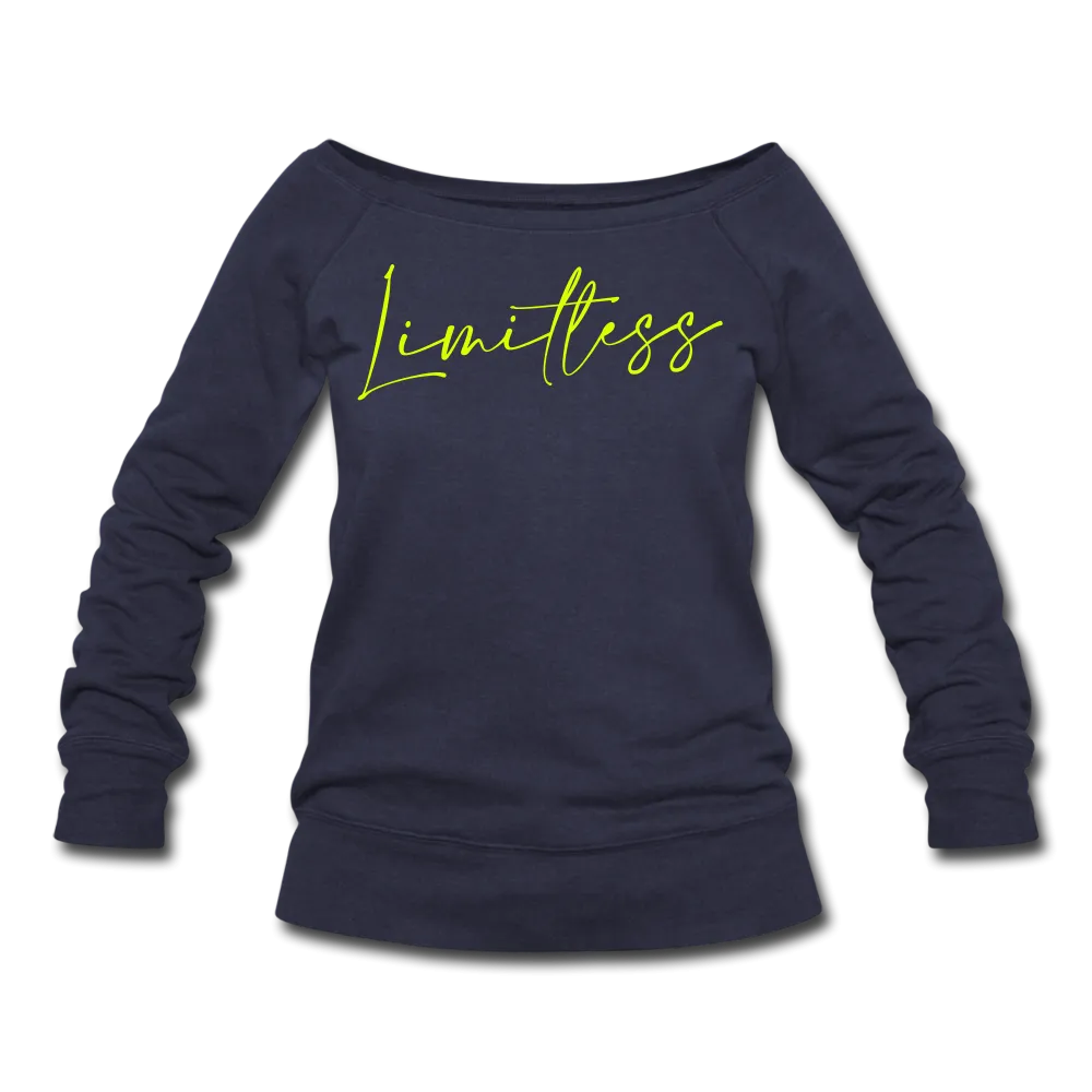 Limitless Women's Wideneck Sweatshirt