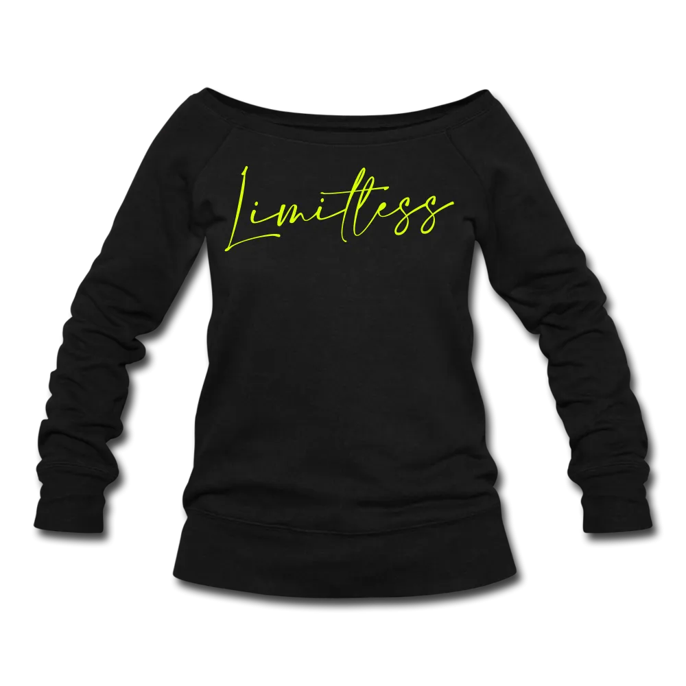 Limitless Women's Wideneck Sweatshirt