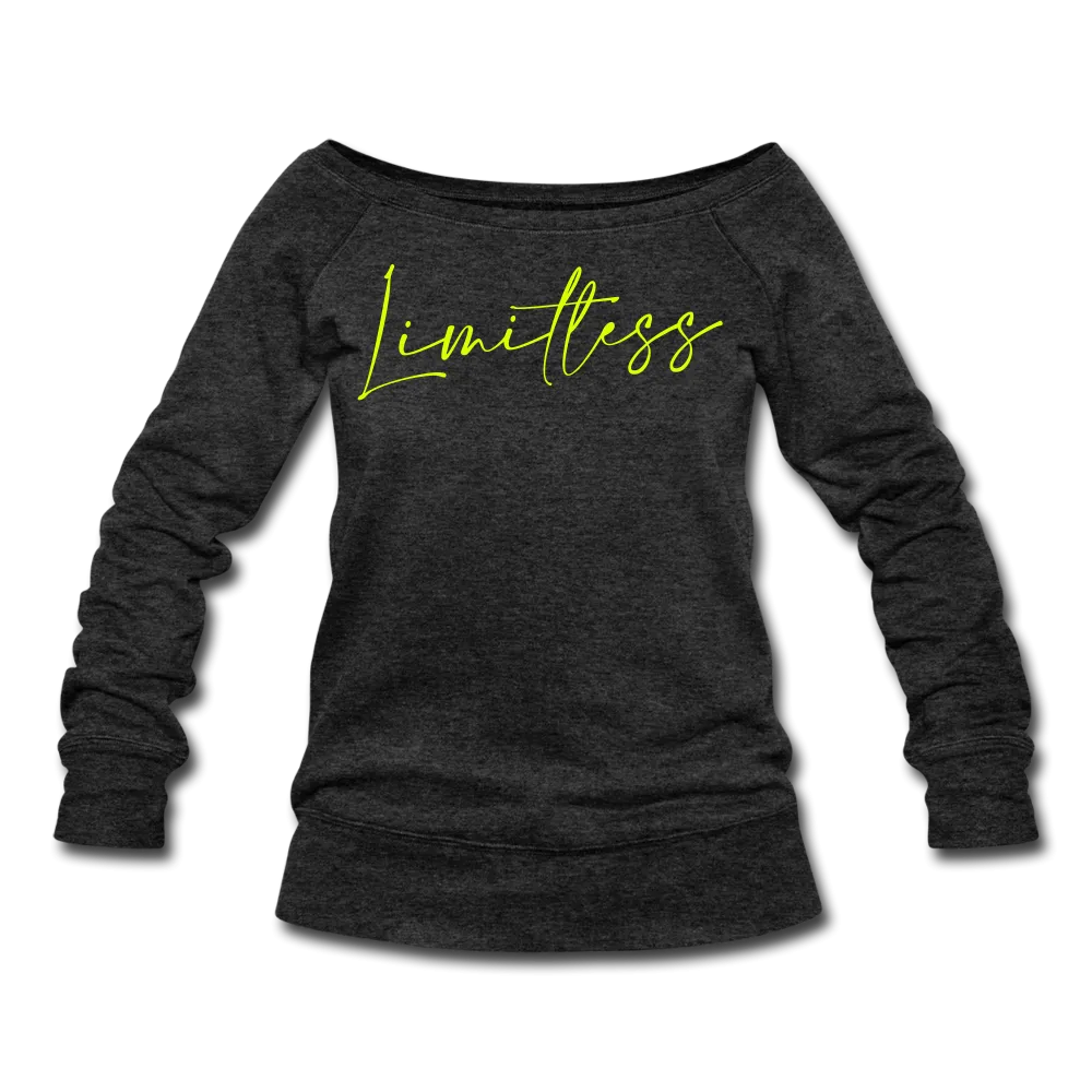 Limitless Women's Wideneck Sweatshirt