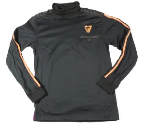 Men's Turtleneck Jersey : Black & Orange