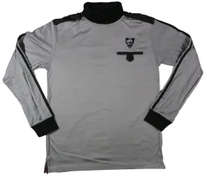 Men's Turtleneck Jersey : Grey & Black