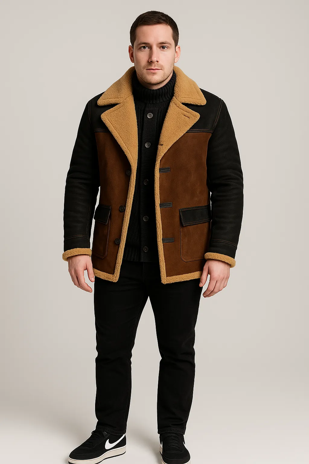 Men's Vintage Suede Casual Jacket