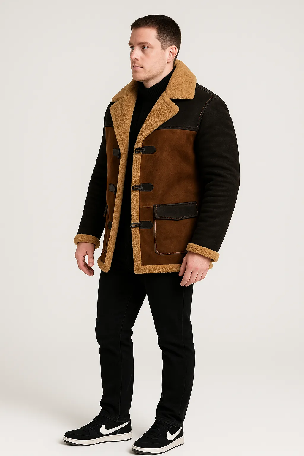 Men's Vintage Suede Casual Jacket