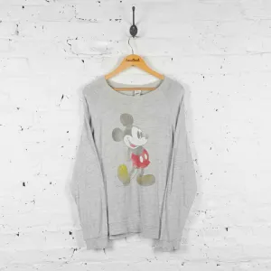 Mickey Mouse Disney Light Sweatshirt - Grey - L