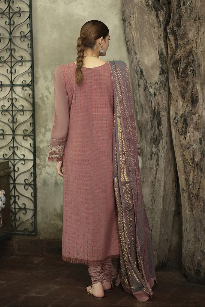 NW-01 | Qalamkar Qline Linen Winter Collection 2021 | Unstitched Embroidered Organza Suits