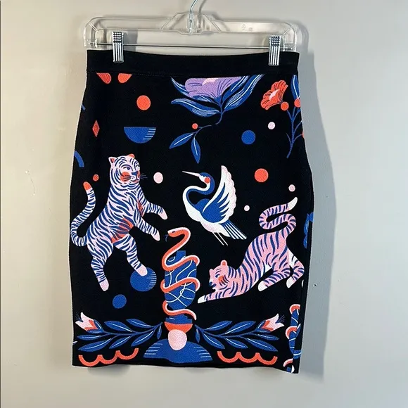 NWT Anthropologie New Super Nice Letters Julie Midi Sweater Skirt Size S