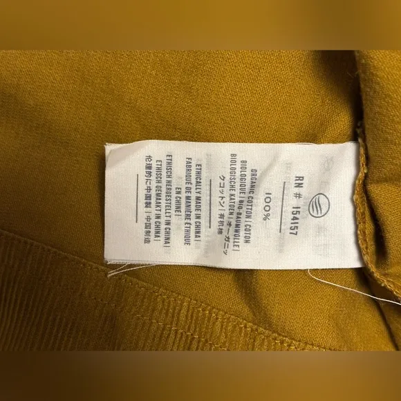 Organic Corduroy Pinafore Dress