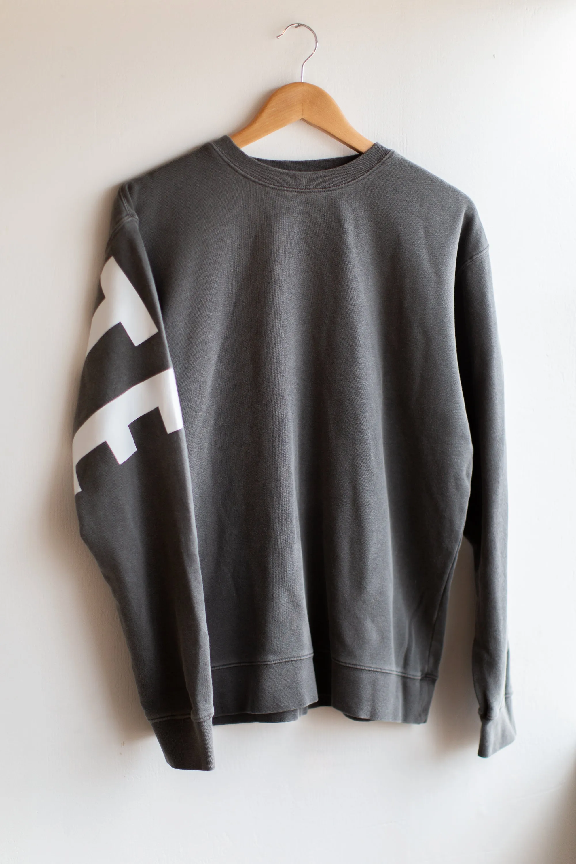 Oversize Back Screen Print Sweatshirt