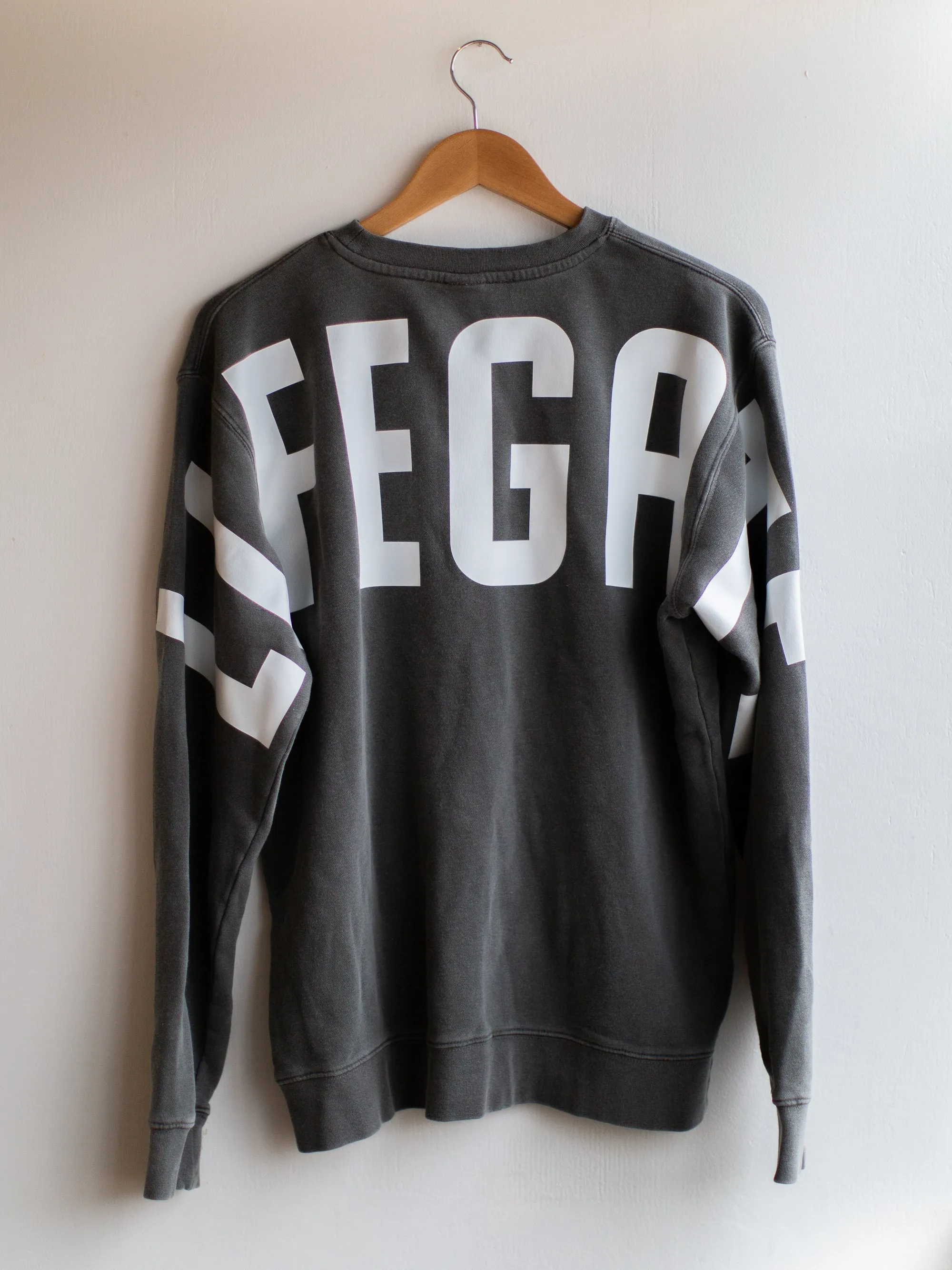 Oversize Back Screen Print Sweatshirt
