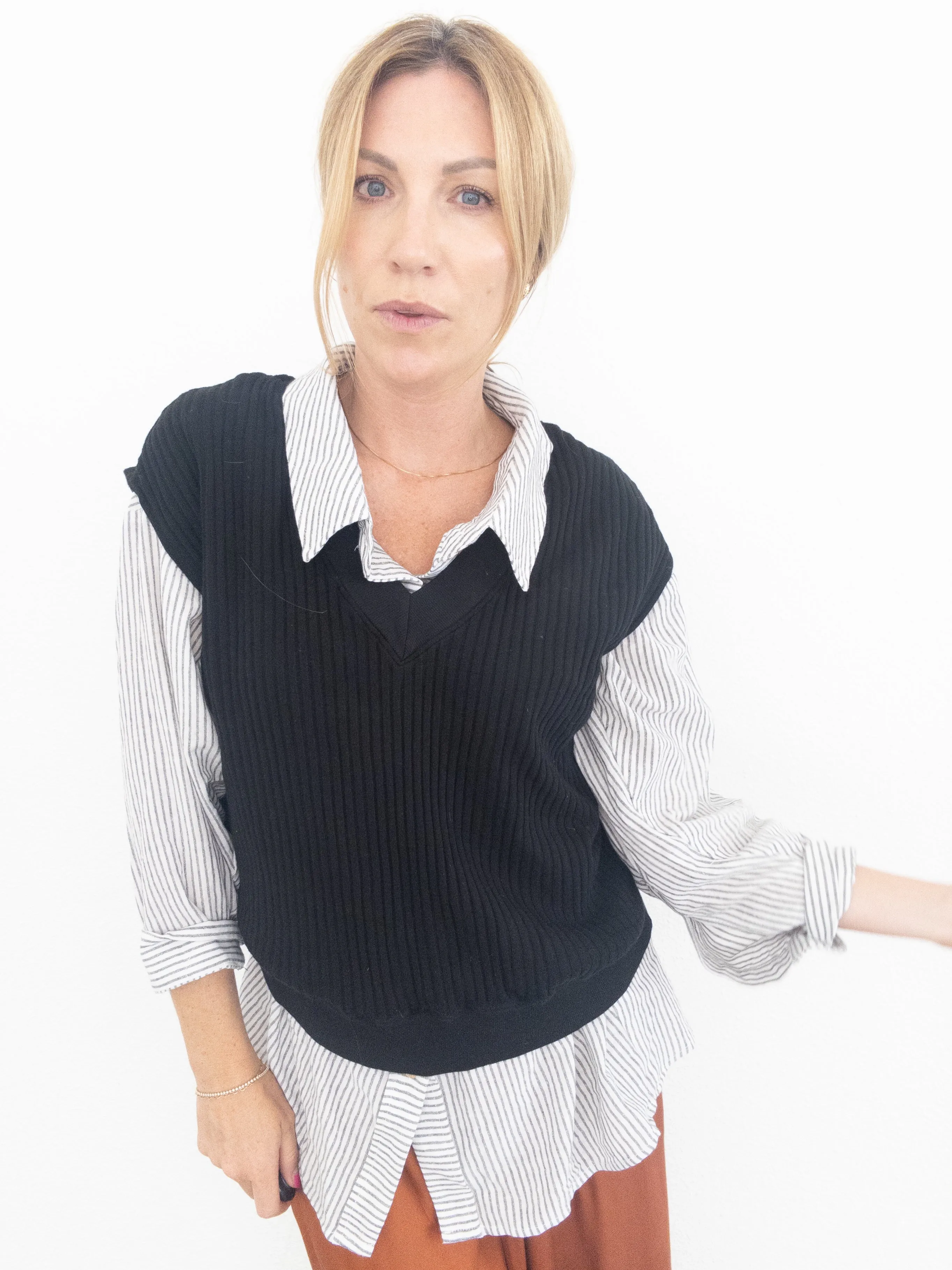 Project Social T Lost In Love Oversized Vest
