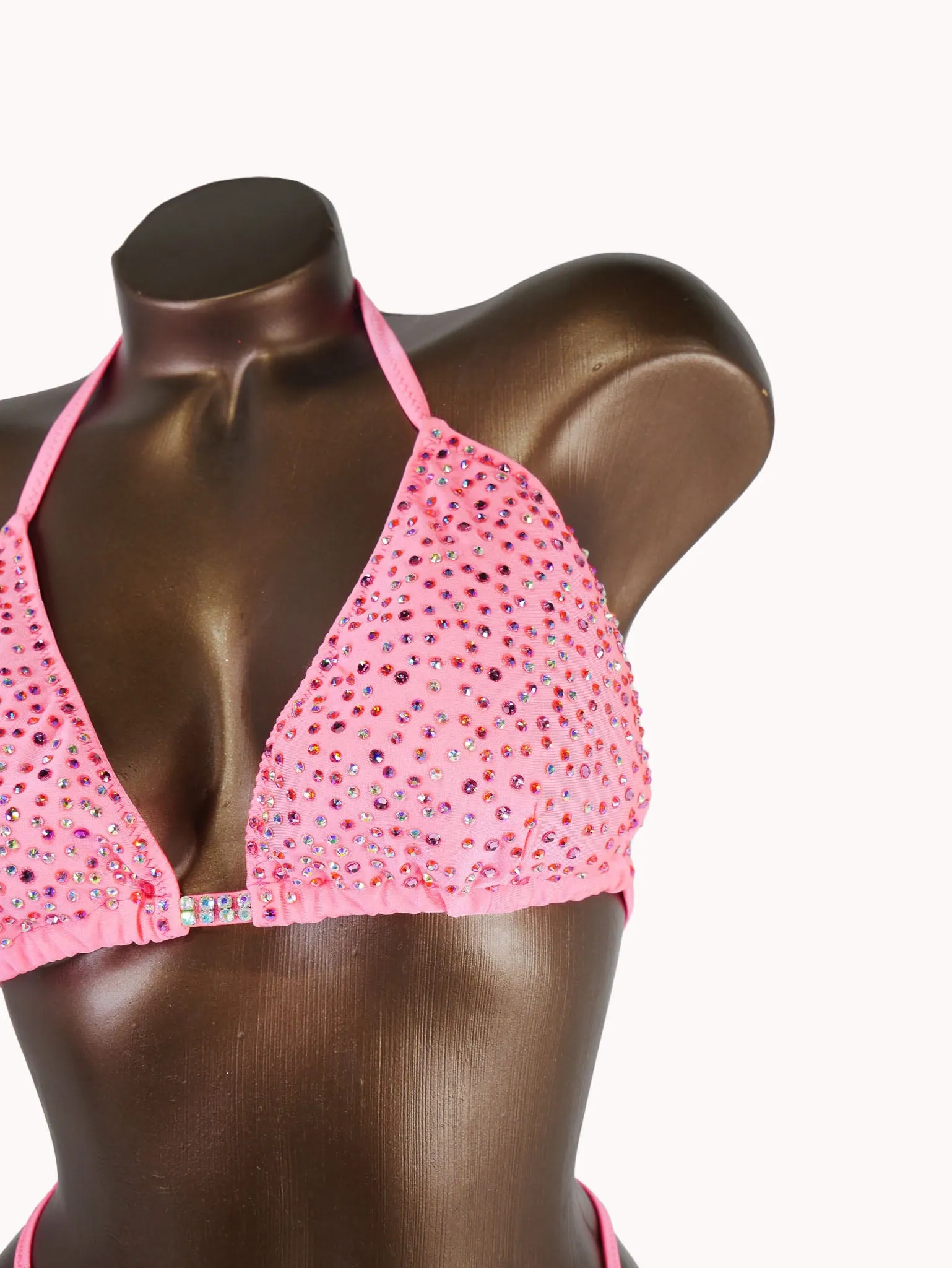 Ready Made Light Coral AB Bikini Suit