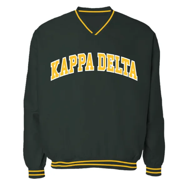 Retro V-neck Sweatshirt