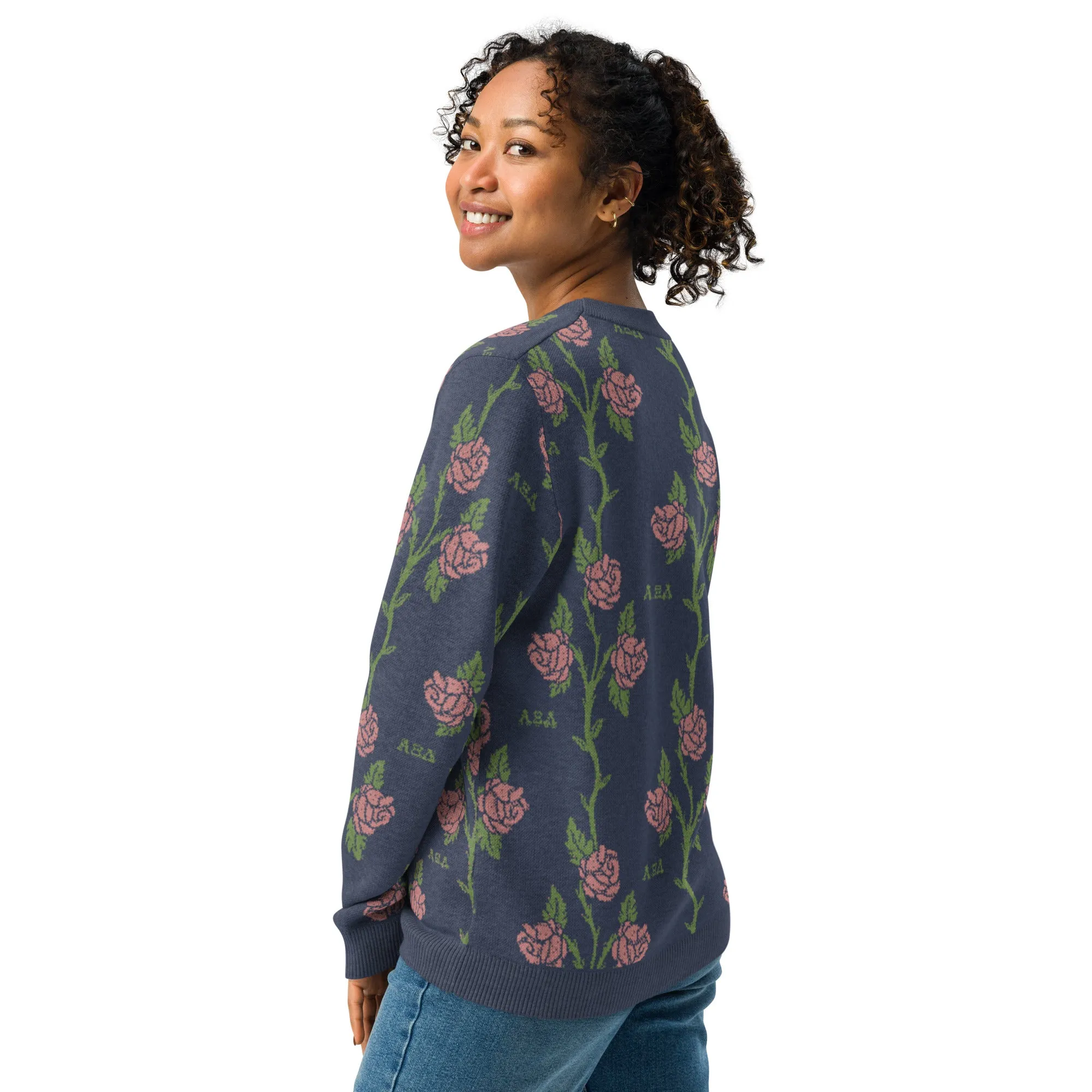 Rose Knit Sweater