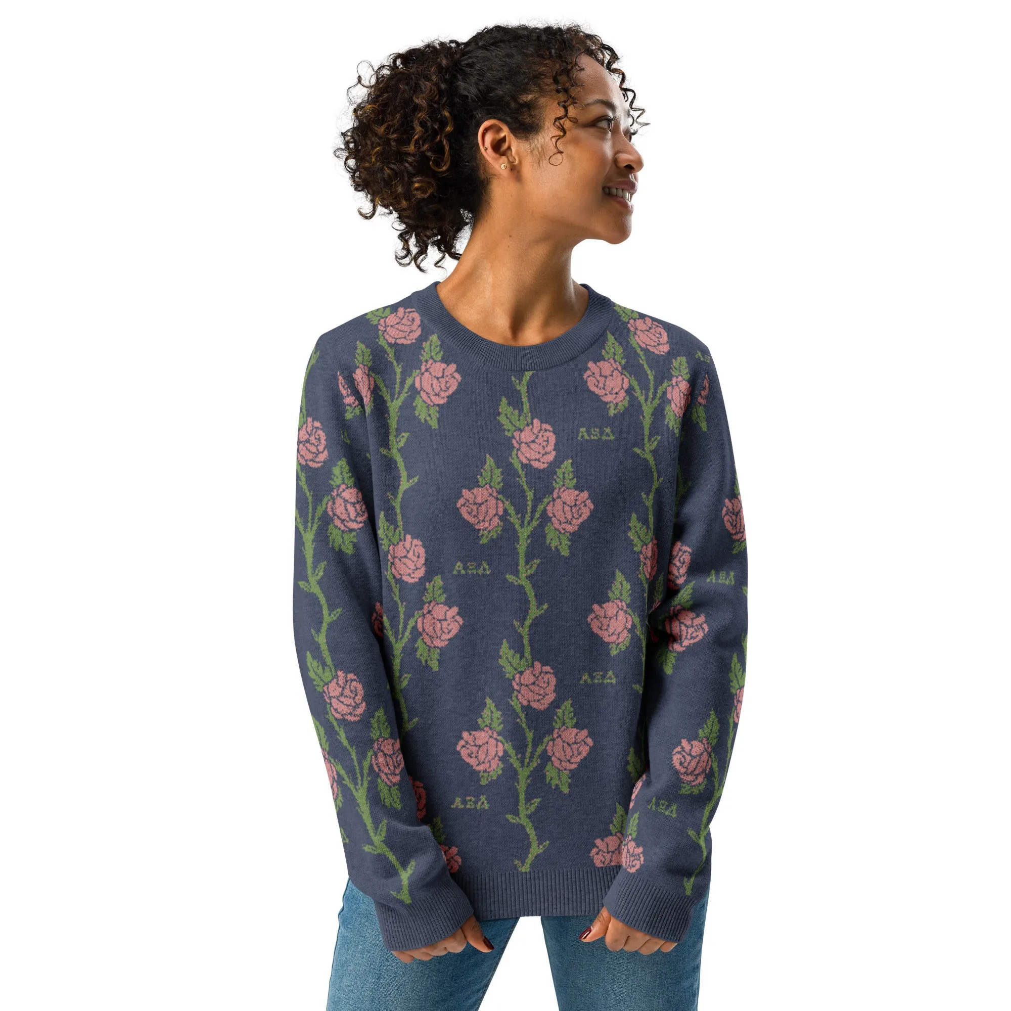 Rose Knit Sweater
