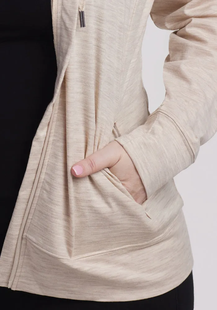 Ryann Hoodie - Cream Heather